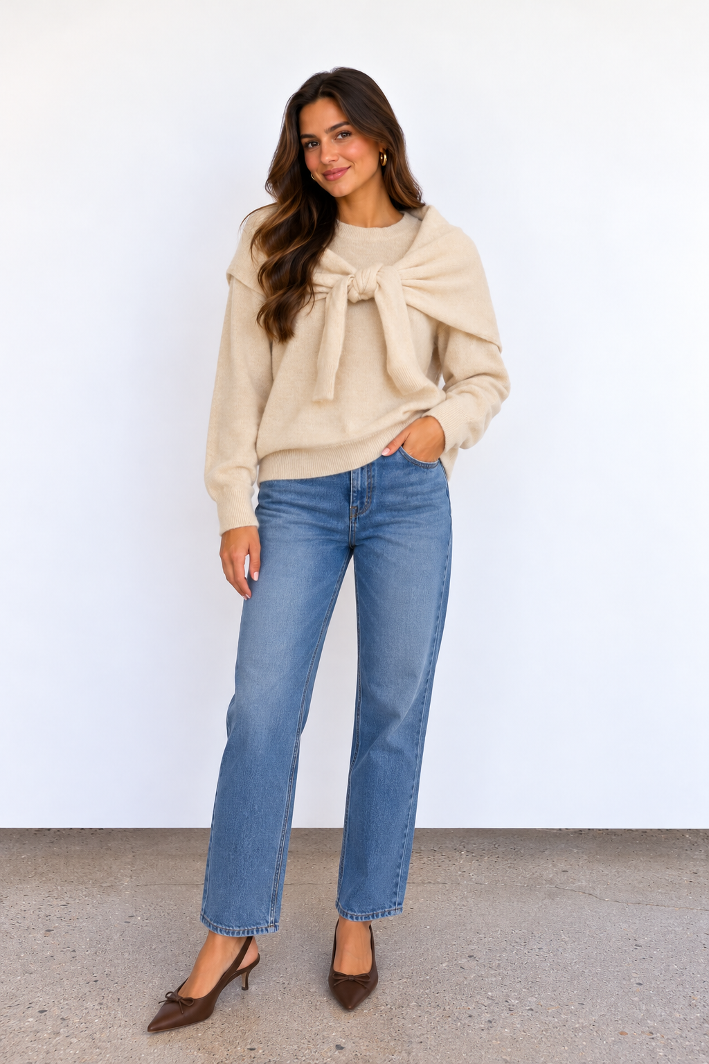 Ivory Hour Top