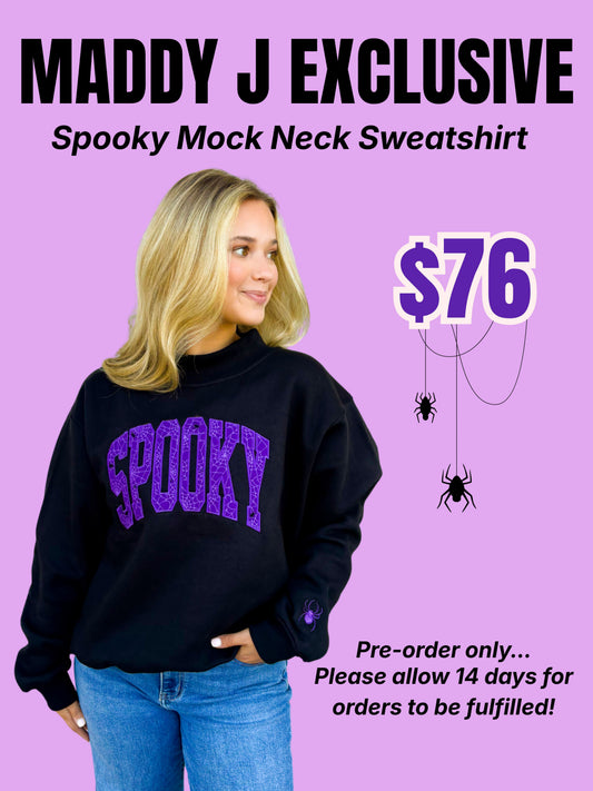 Spooky Mock Neck Pre-Order