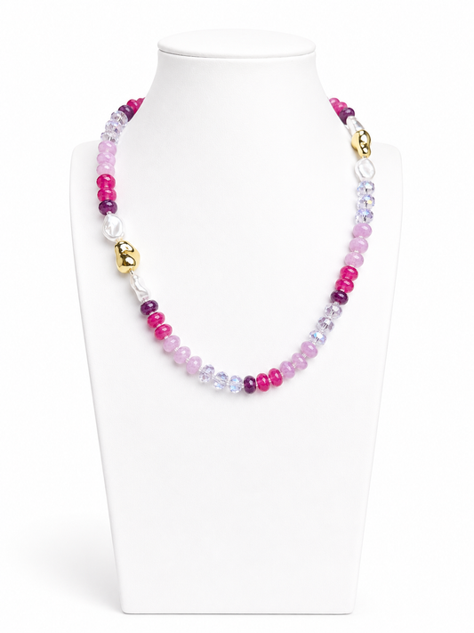 Multi Purple Necklace