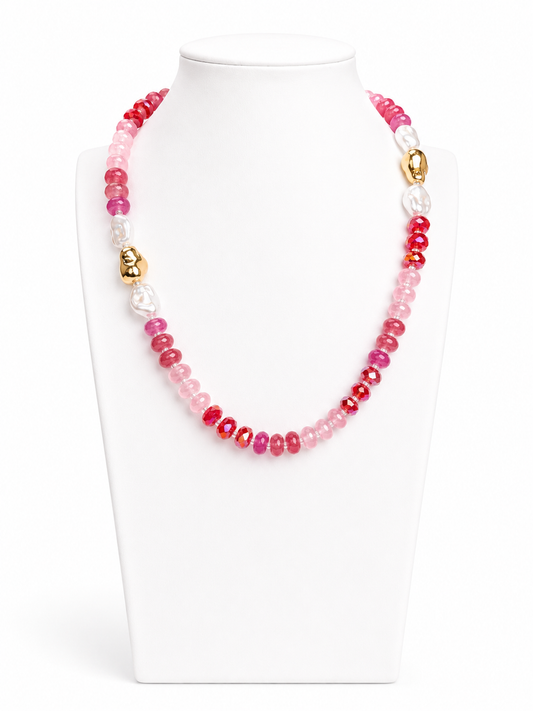 Multi Pink Necklace