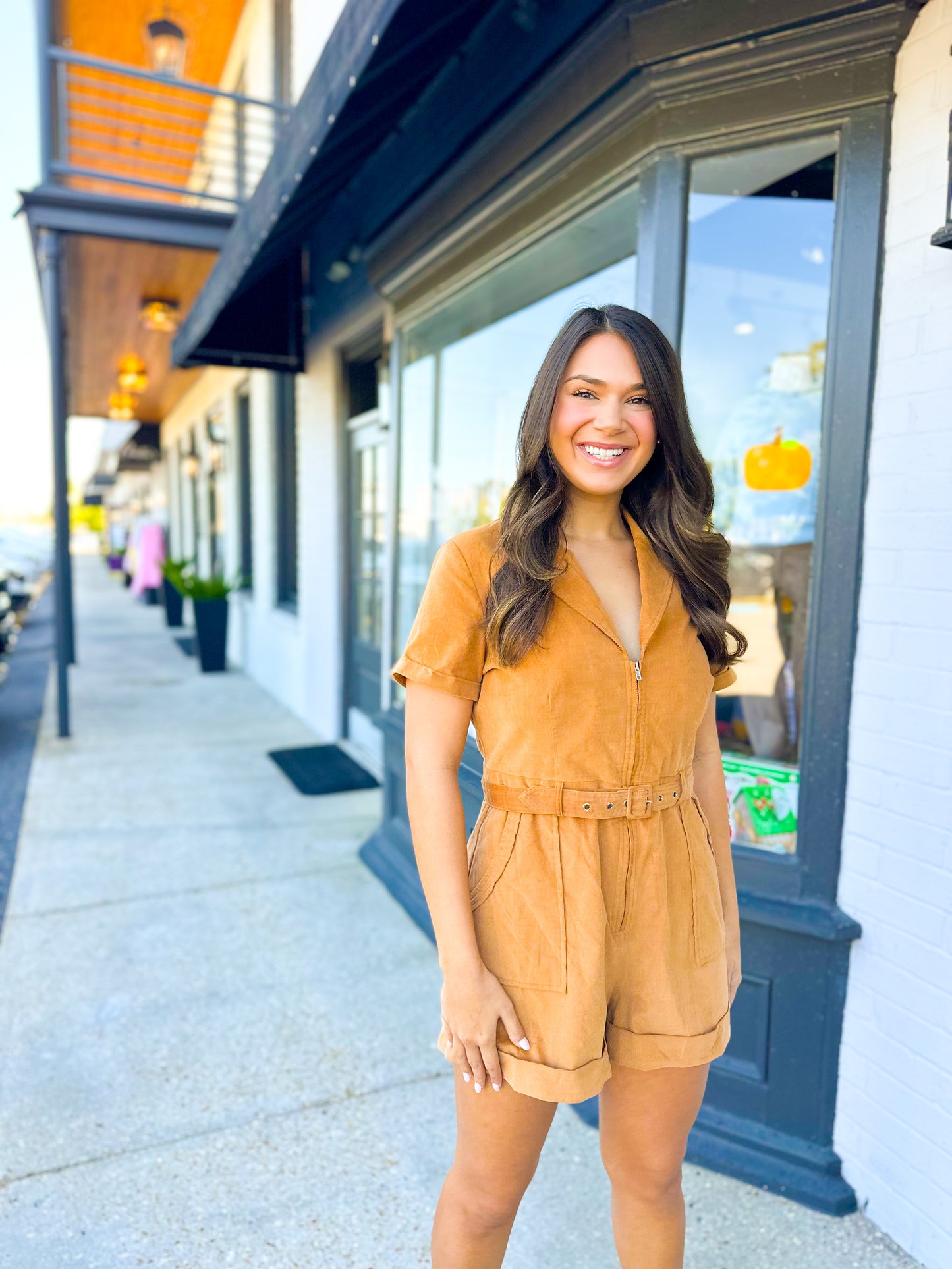Pecan Romper