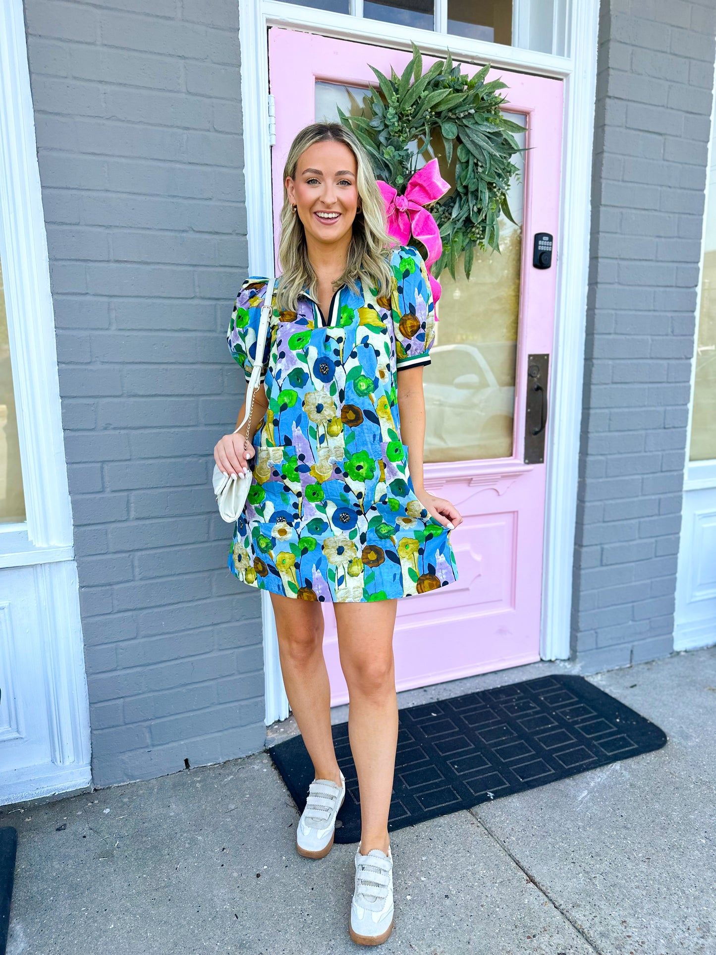 Fall Flowers Dress