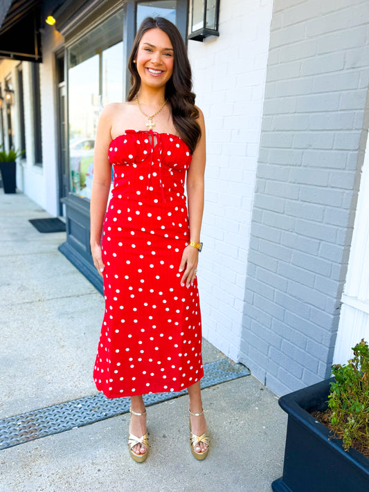 Scarlet Midi Dress