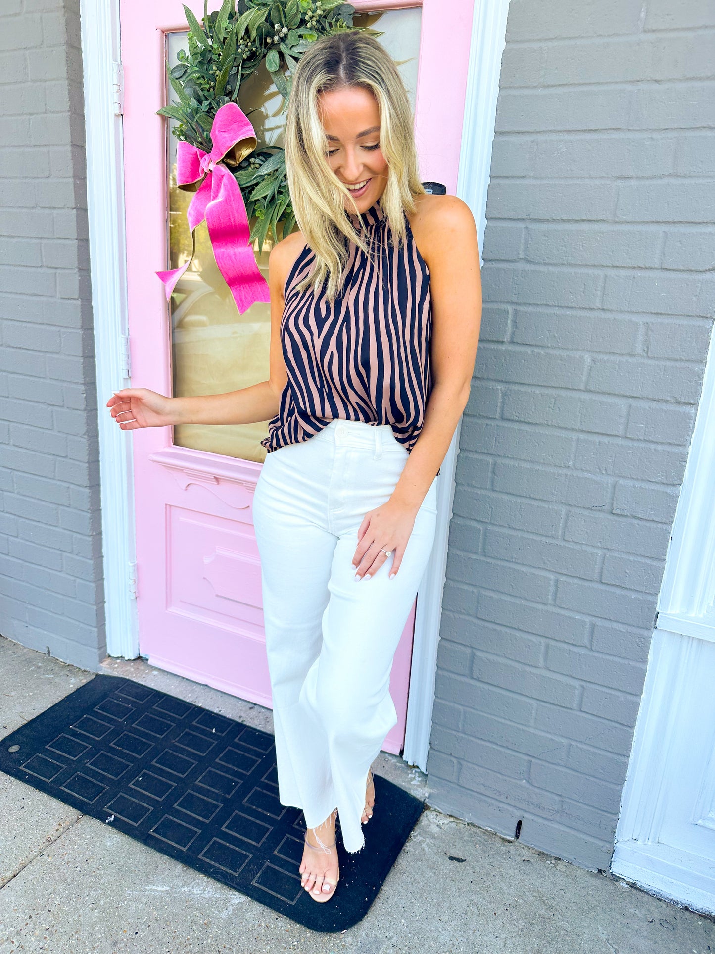 Tiger Halter Top