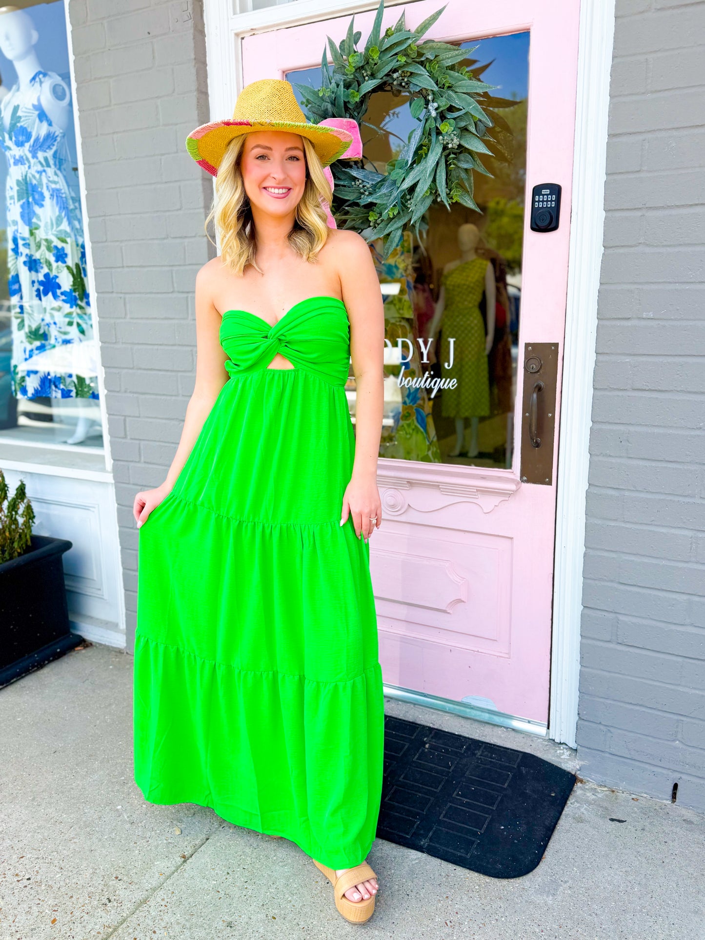 Laguna Maxi Dress- Green