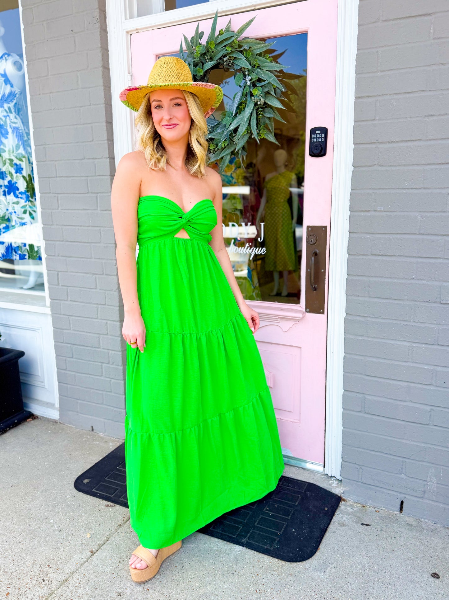 Laguna Maxi Dress- Green