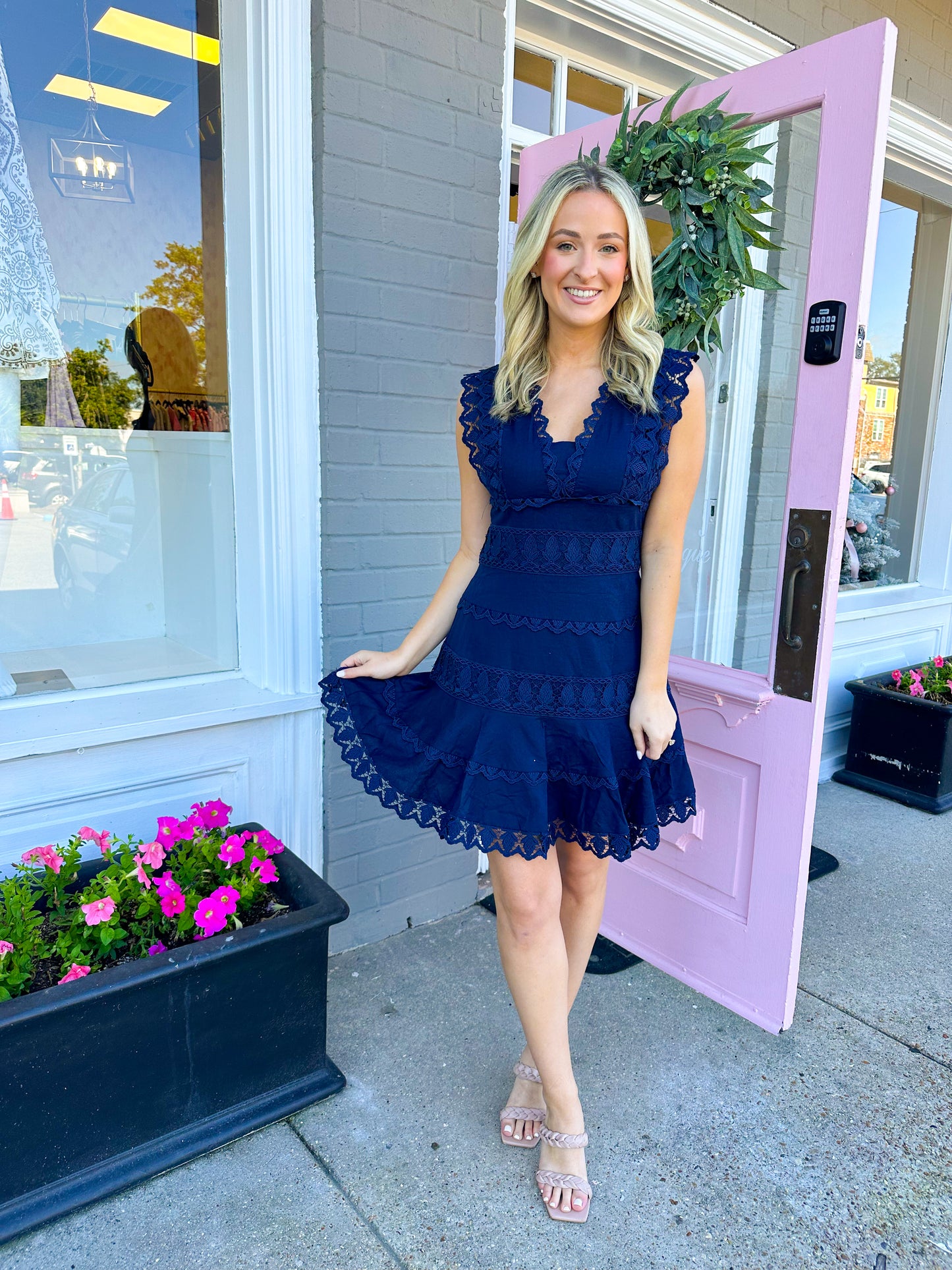 Navy Dress