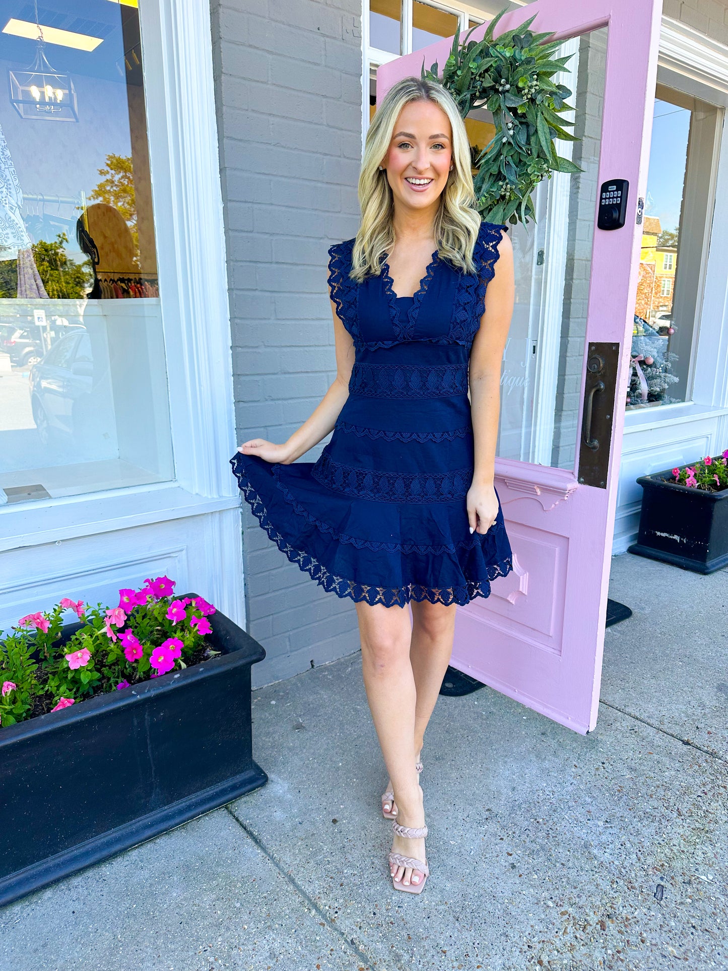 Navy Dress