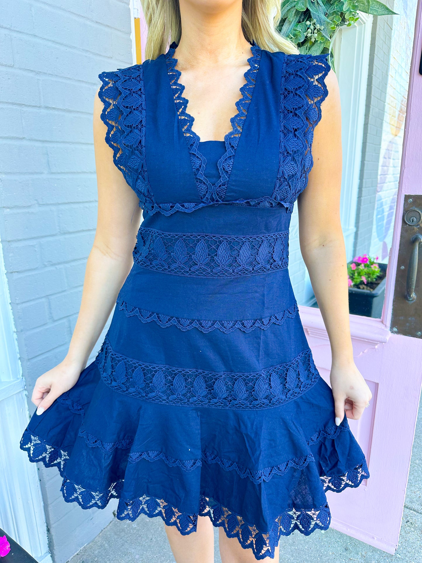 Navy Dress