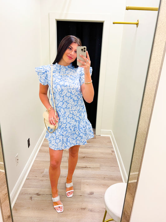 Ana Dress- blue