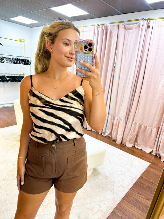 Tiger Silk Tank