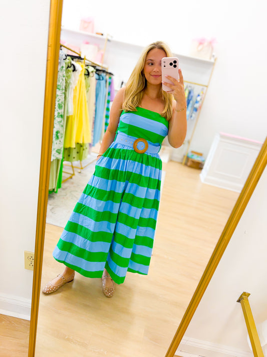 Seaside Stripe Midi