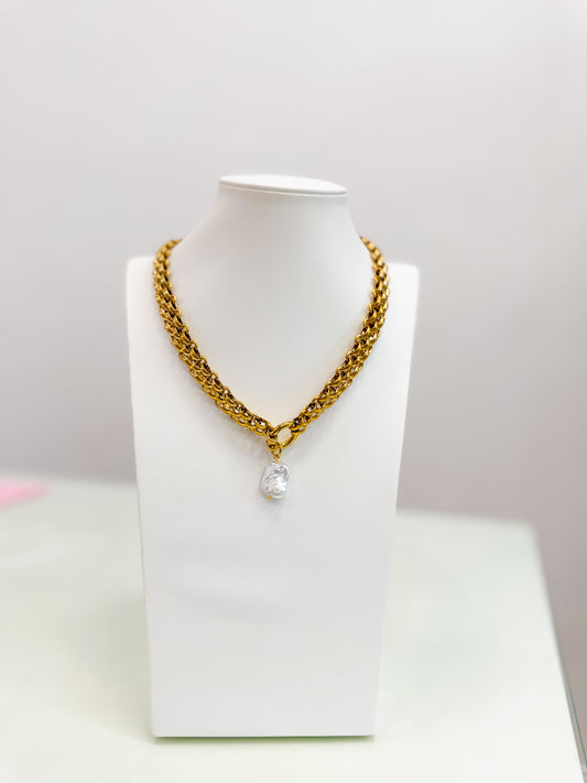 Pearl Grace Necklace Waterproof