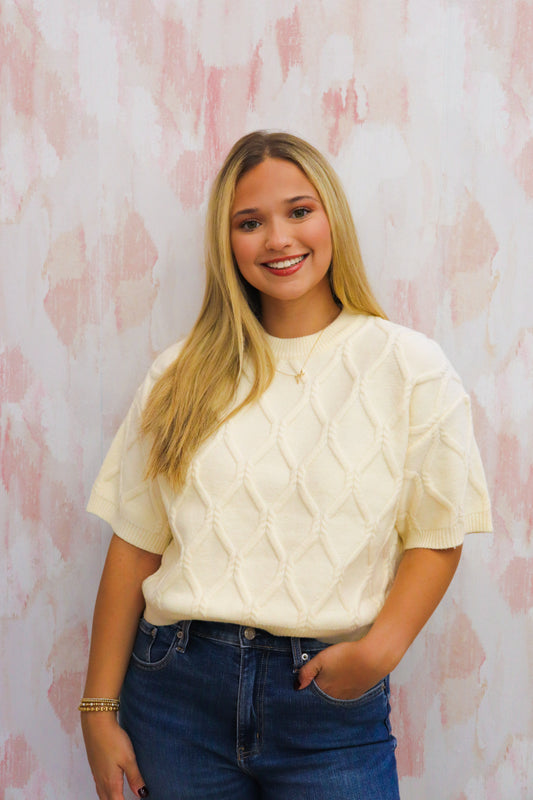 Ginny Sweater- Cream