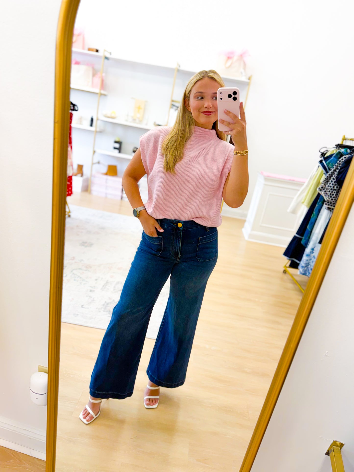 Meg High Rise Wide Leg