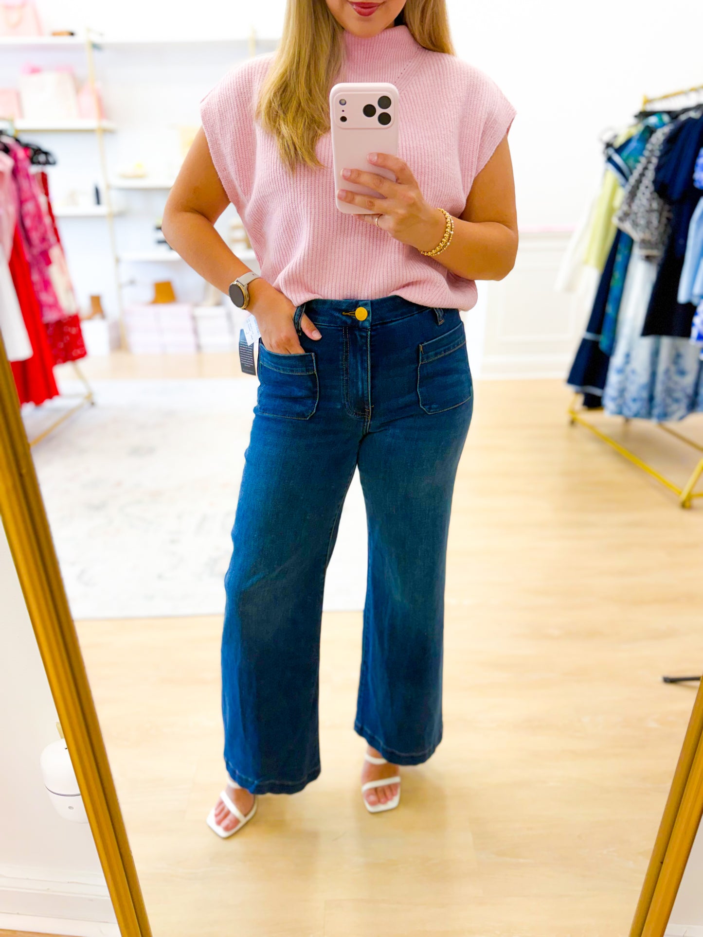 Meg High Rise Wide Leg
