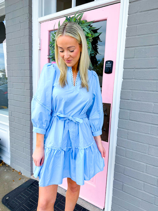 Mimi Dress- Blue