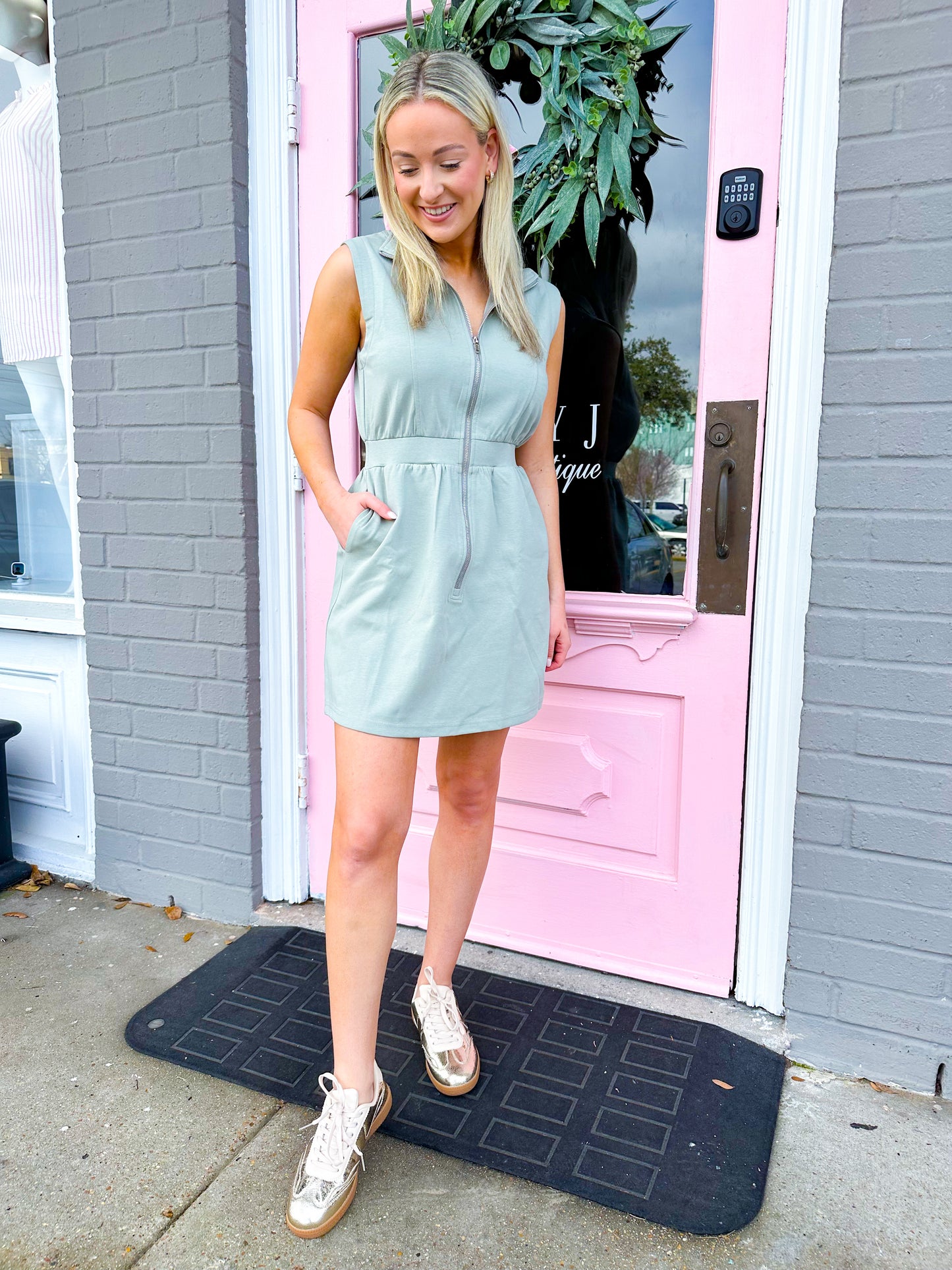 Ashlee Dress- Sage