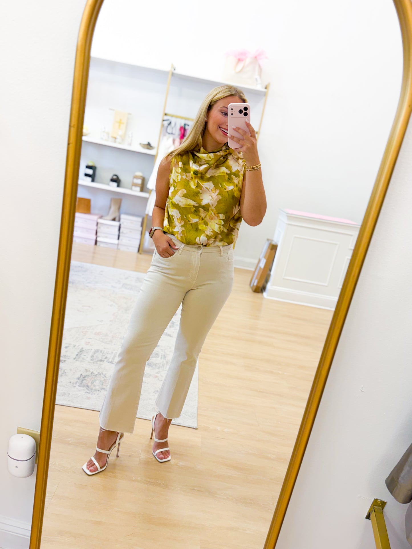 Marlo Top-Olive