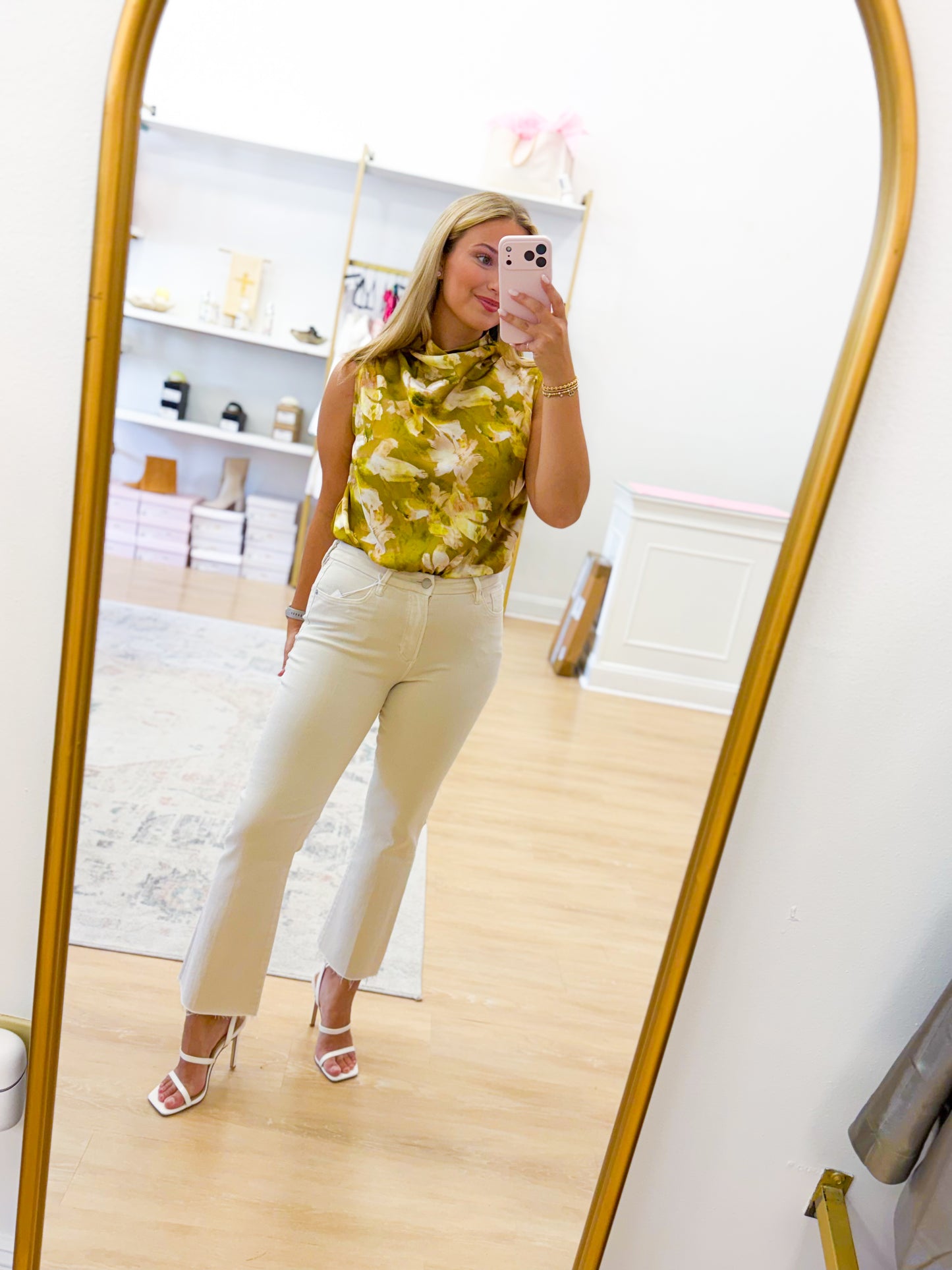 Marlo Top-Olive