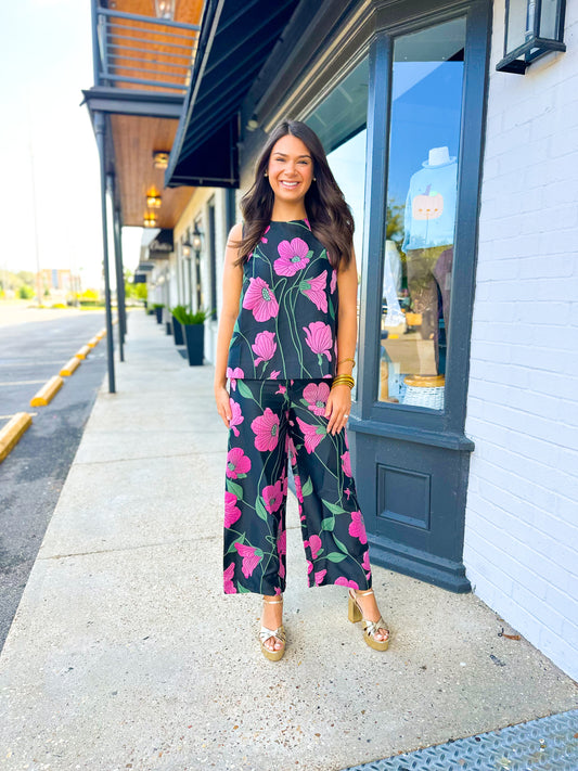 Fuschia Vine Pants