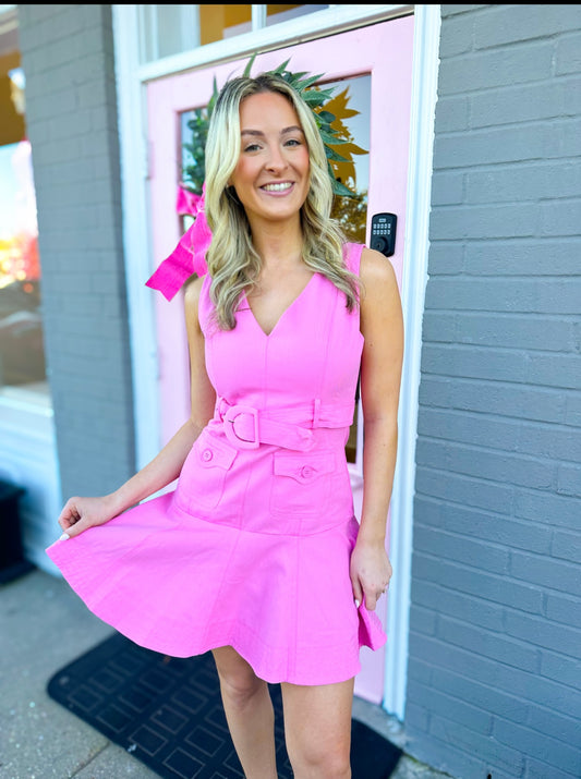 Quinn Dress Pink