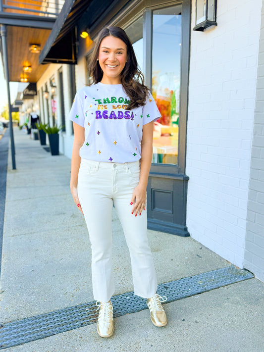 Throw Me Some Beads Tee