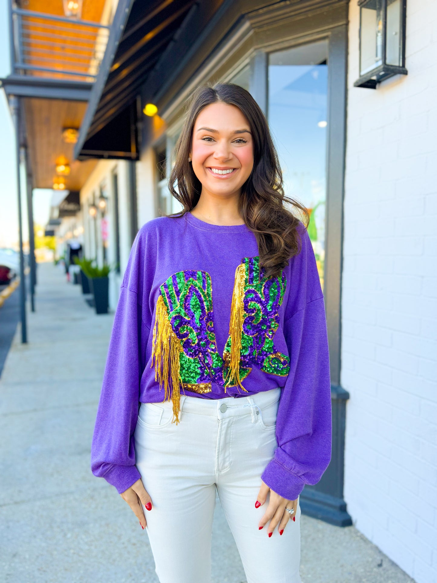 Fringe Boot Pullover