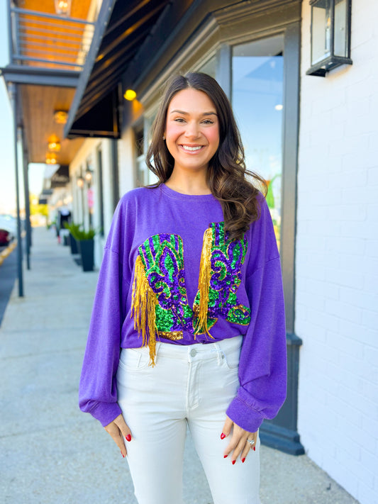 Fringe Boot Pullover