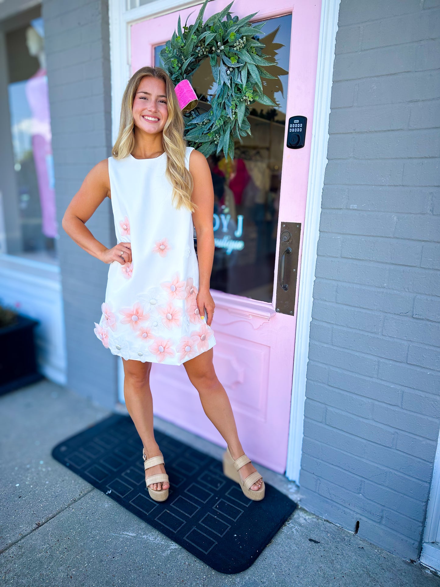 White For Spring Dress