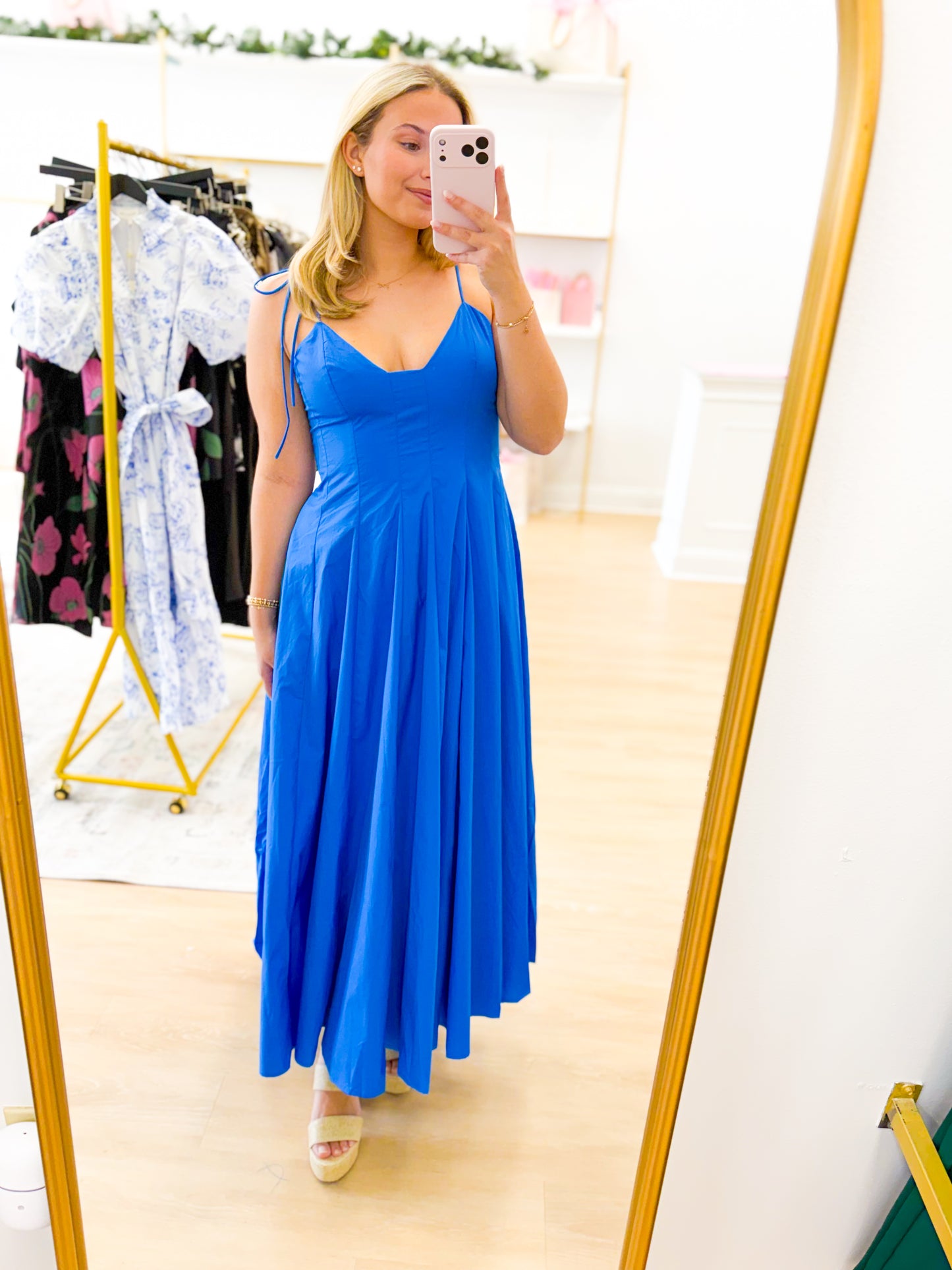 Cobalt Coast Maxi Dress