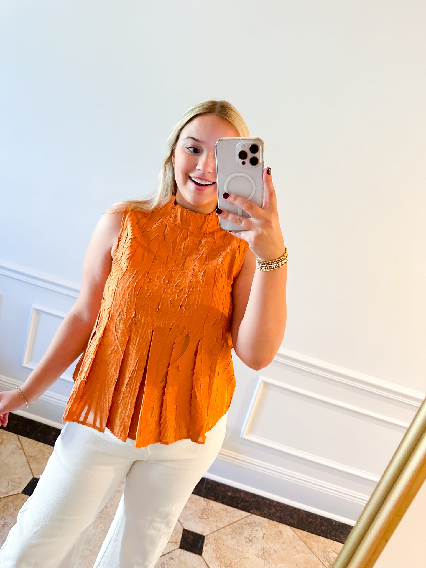 Tangerine Top