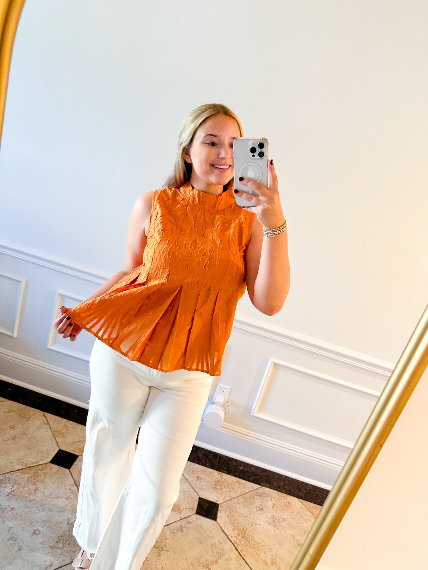 Tangerine Top