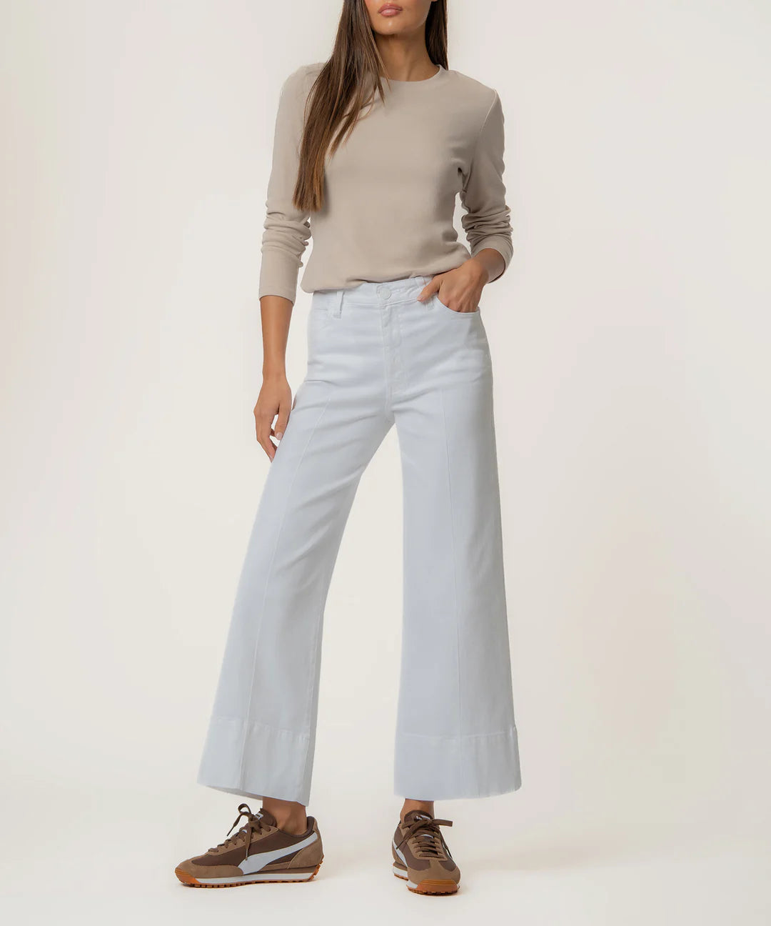 Meg High Rise Wide Leg Jean