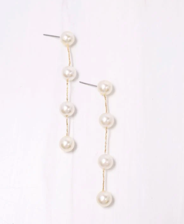 Barton Pearl Drop Earring