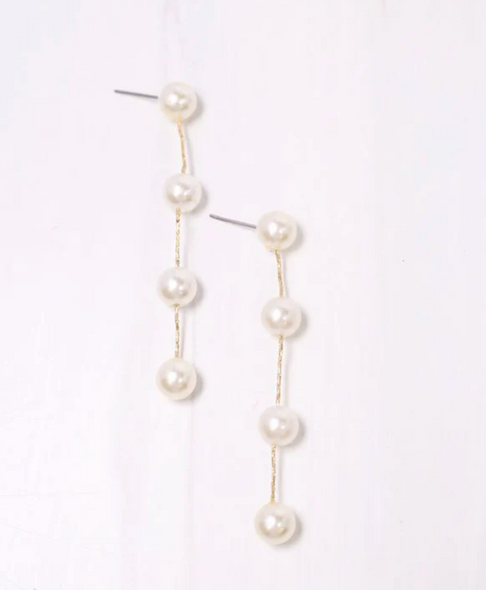 Barton Pearl Drop Earring