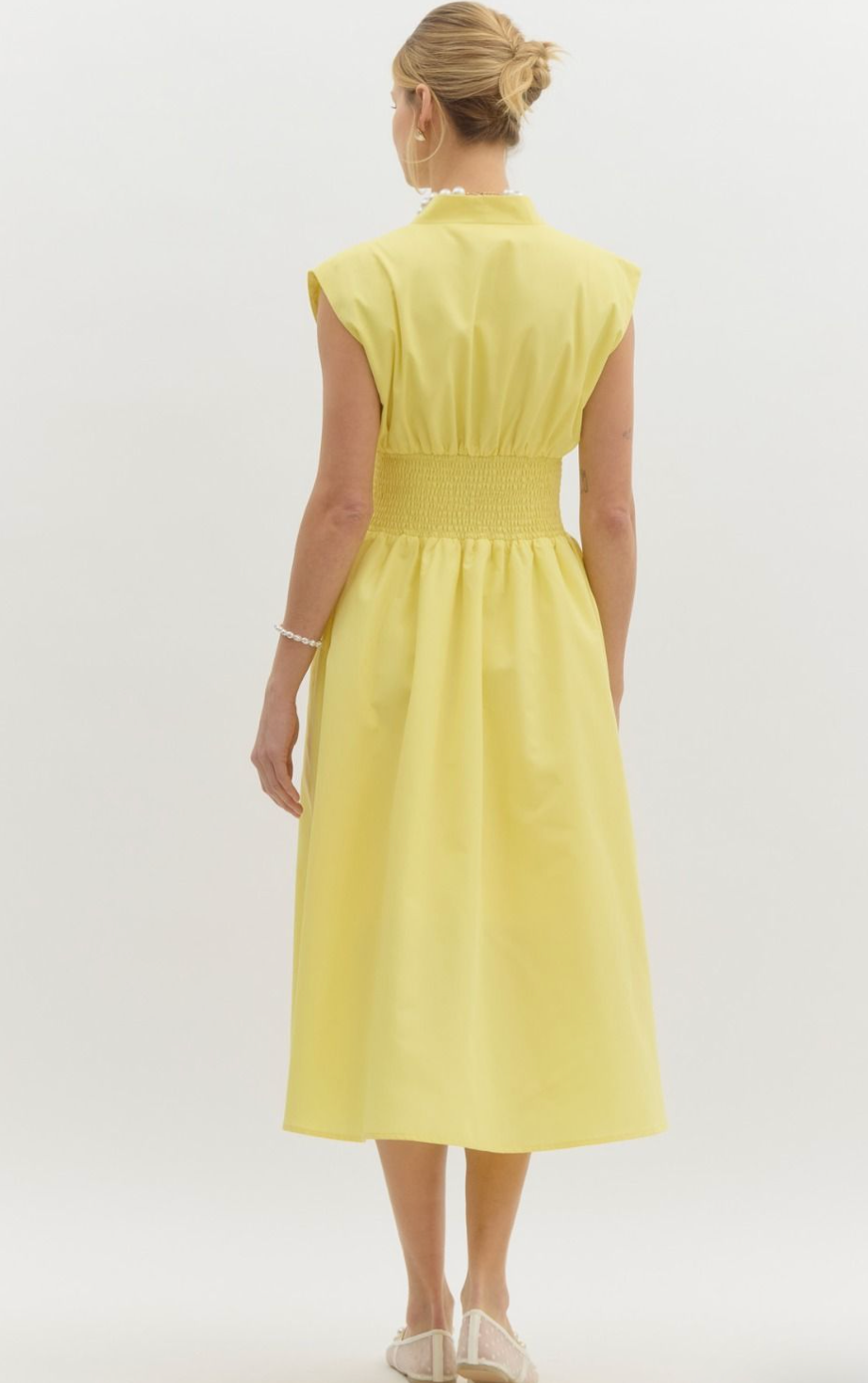 Kourt Dress- Lemon