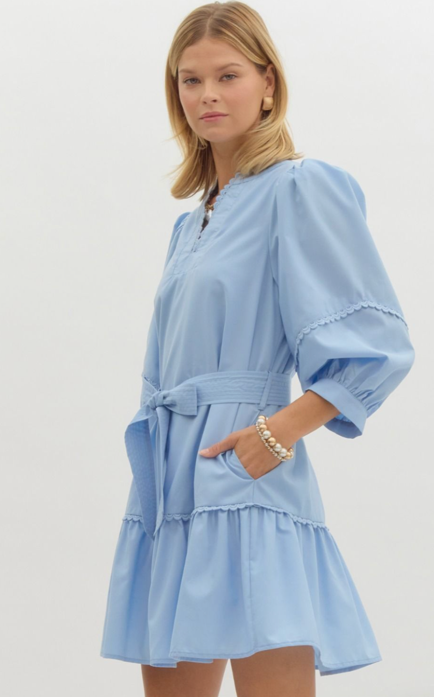 Mimi Dress- Blue