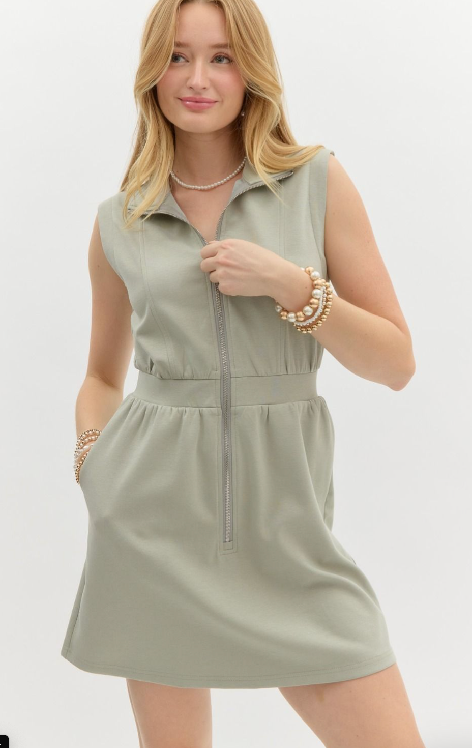 Ashlee Dress- Sage