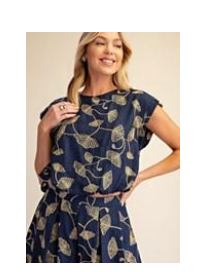 Paloma Top-Navy