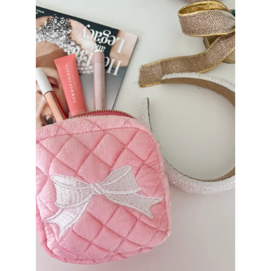 Pink Bow mini bag