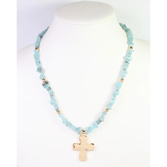 Holland Necklace- Blue