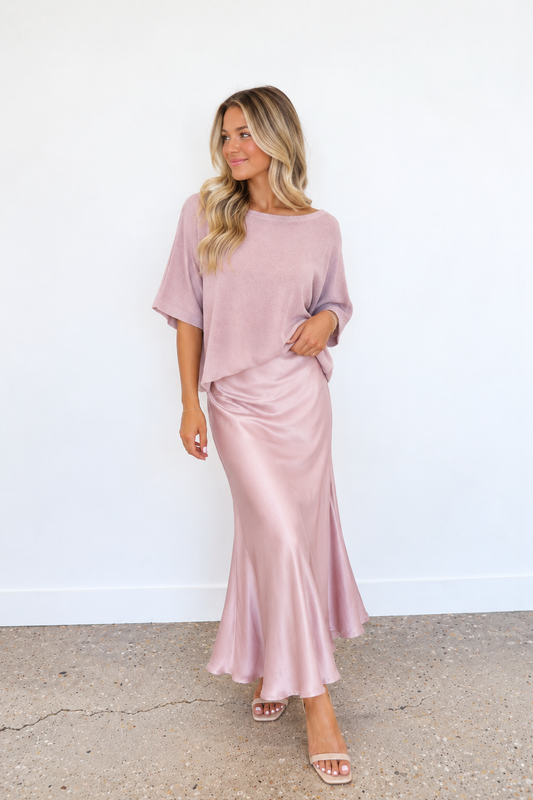 Serena Skirt- Rose