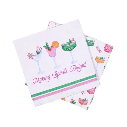 Making Spirits Bright Cocktail Napkins