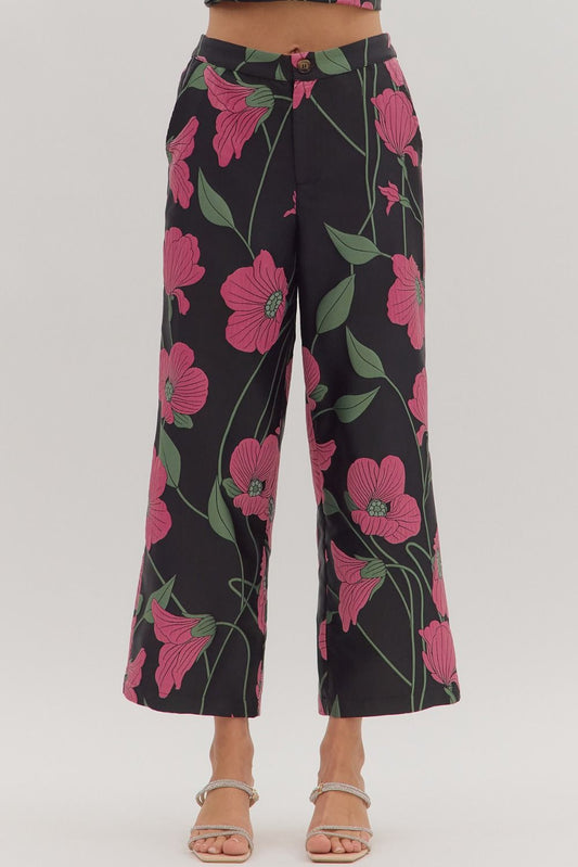 Fuschia Vine Pants