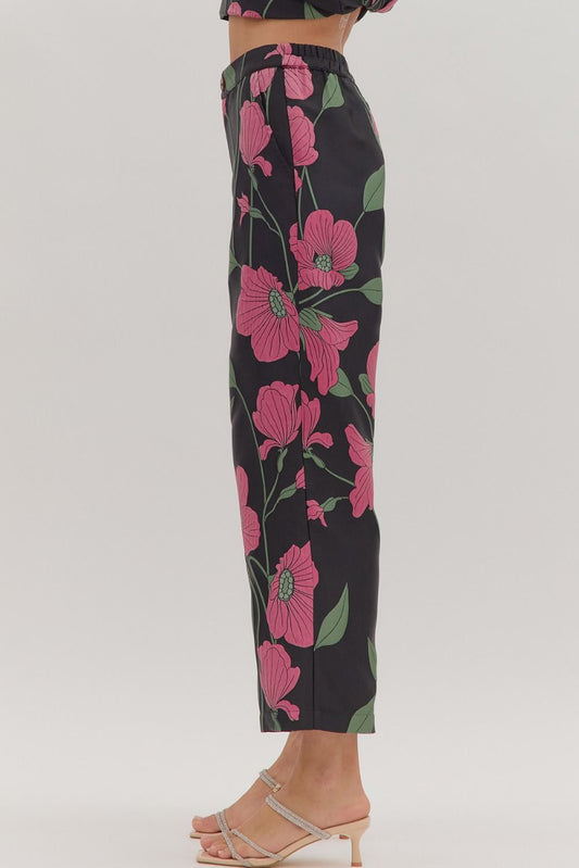 Fuschia Vine Pants
