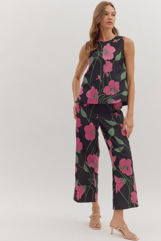 Fuschia Vine Top