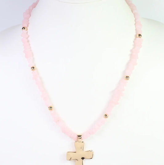 Holland Necklace- Pink