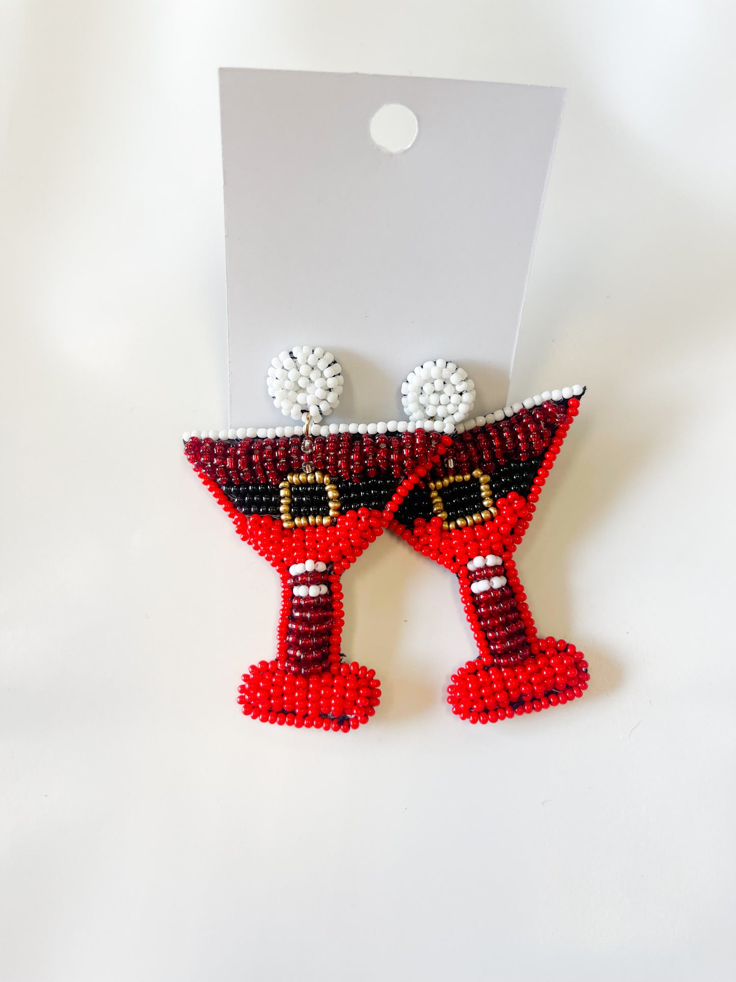 Santa's Drink Earrings